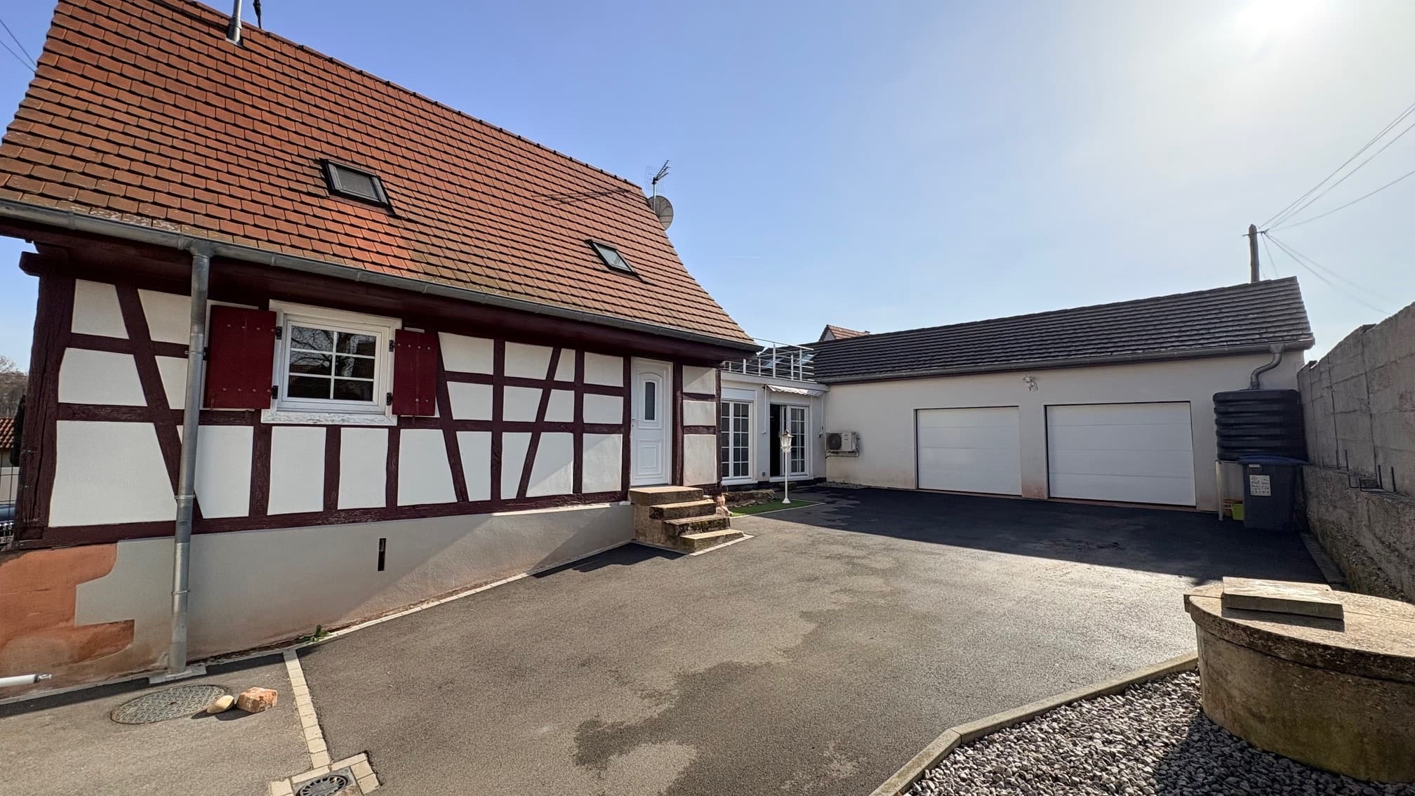 Maison alsacienne rénovée 93m2 à Riedseltz