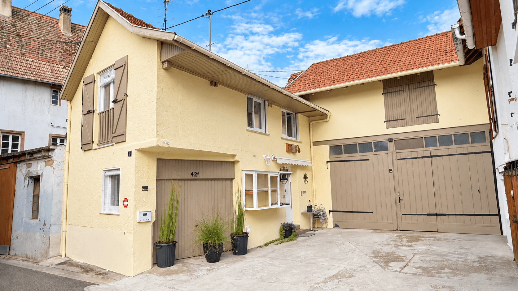 Maison 56m² avec dépendance à Westhoffen